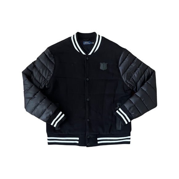 Polo by Ralph Lauren Black Bomber Jacket - Picture 1 of 8